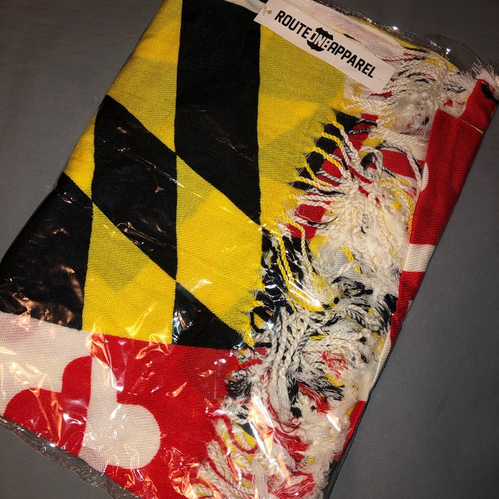 Maryland Flag Scarf
